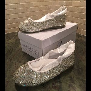 Little Girl’s Sparkle Shoes - Never worn